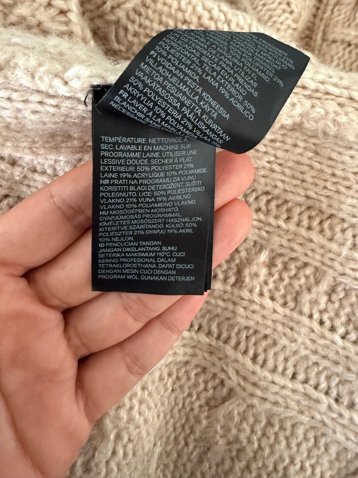 H&M  Örgü Hırka - Görsel 4