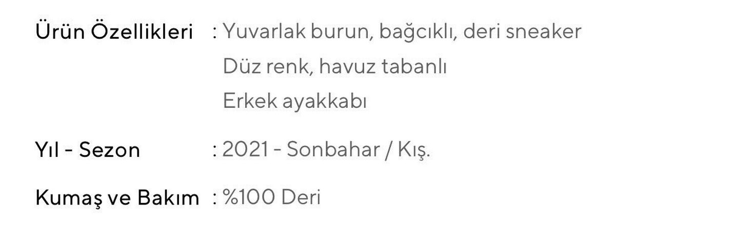 Beymen Collection %100 Deri Erkek Ayakkabı - Görsel 4