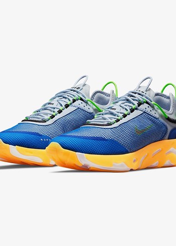 Nike React Live Erkek Mavi Spor Ayakkabı - Görsel 3