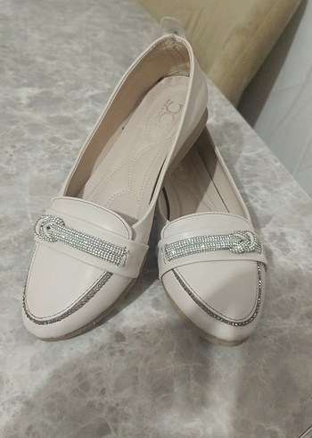 açık bej rengi babet - Görsel 2