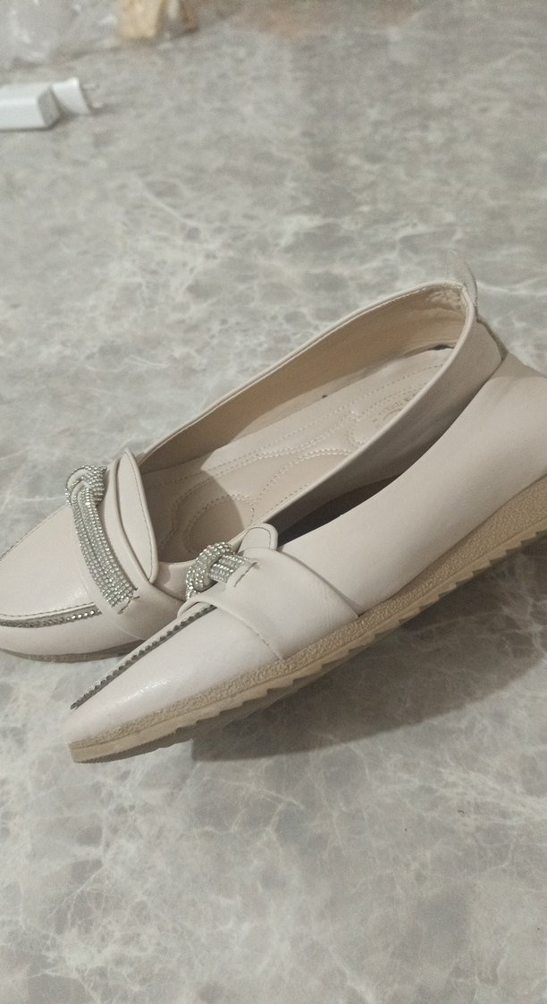 açık bej rengi babet - Görsel 4