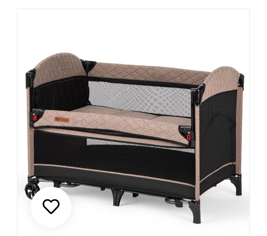 Bej Renkli Bebek Oyun Parkı Yatağı - Görsel 2