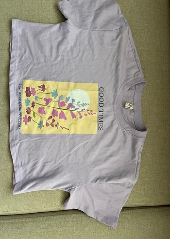 Mor Baskılı Çocuk Atlet - Görsel 2