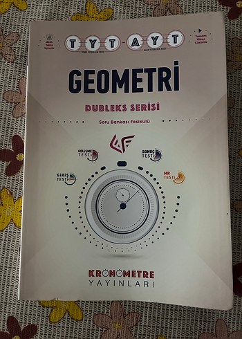 Kronometre Yayınları TYT-AYT Geometri Soru Bankası