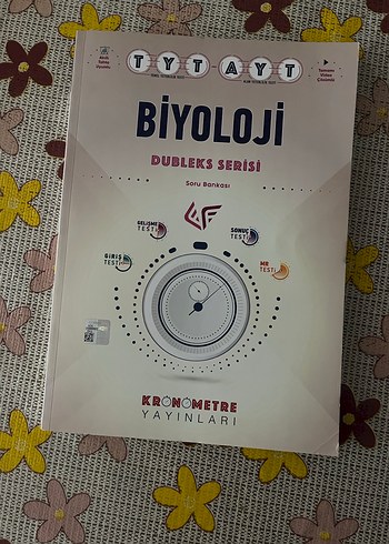 Kronometre Yayınları Biyoloji Soru Bankası