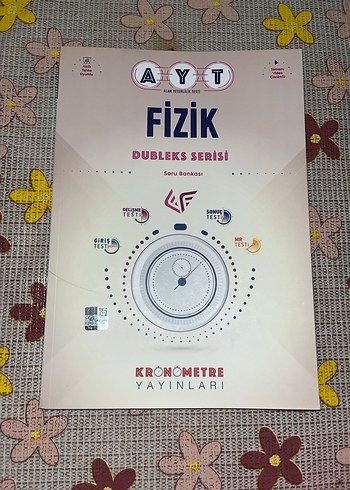 Kronometre Yayınları AYT Fizik Soru Bankası
