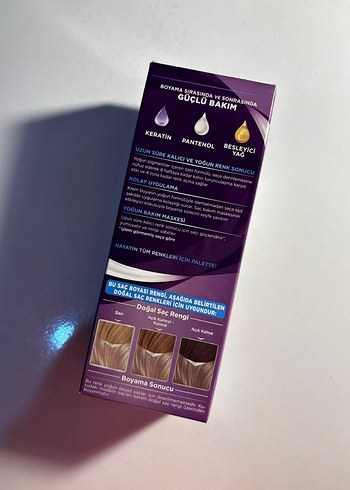 Palette 10-1 Gümüş Saç Boyası ve mor  Şampuan seti - Görsel 4