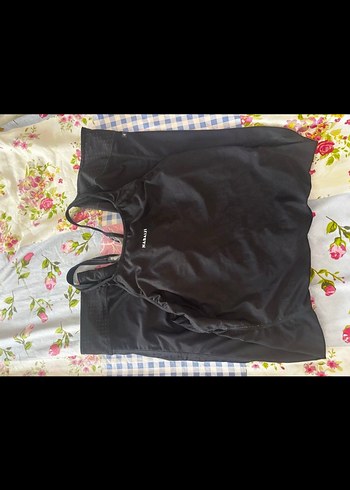 NABAIJI Siyah Kadın Yüzücü Şortu - Kamyleon Geol 500 - Görsel 4