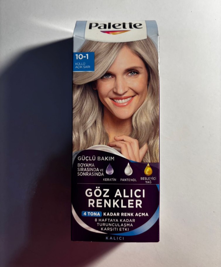 Palette Küllü Açık Sarı Saç Boyası 10-1 - Görsel 2
