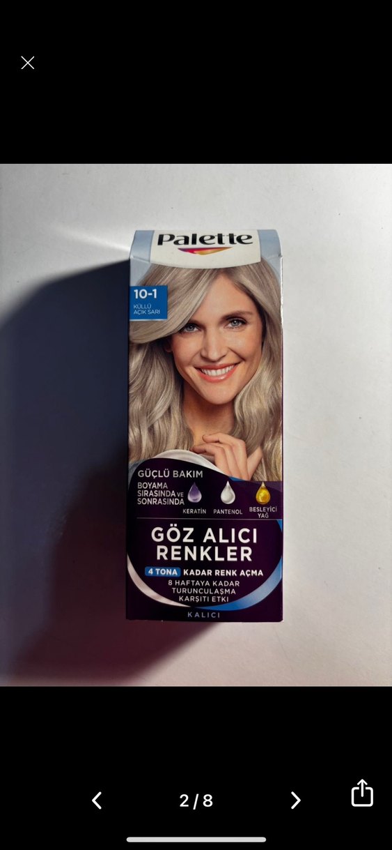 Palette 10-1 ve  Şampuan seti - Görsel 2