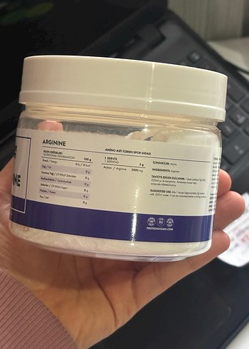Argınıne ve protein tozu - Görsel 2