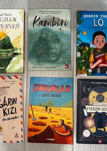 6 Çocuk Kitabı Seti - Macera ve Bilim