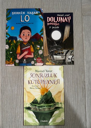 Çocuk Kitapları Seti: Lo, Dolunay, Sonsuzluk Kütüphanesi