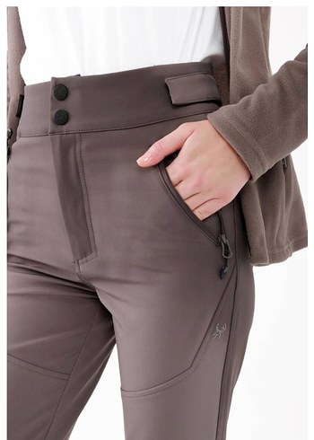 2 AS Kadın Magrana Outdoor Pantolonu, Normal Boy, Haki renk - Görsel 10