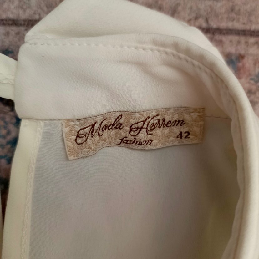 Uzun Kollu Beyaz V Yaka düğünlere uygun - Görsel 4