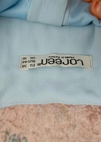 Nakışlı, Düğmeli, Uzun Kollu Bohem Elbise - Görsel 3