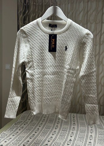 s/m Beden lacivert Renk Polo Fit Kesim Triko Kazak