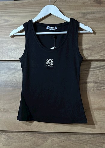 s Beden Beyaz Pamuklu Kadın Atlet - Loewe