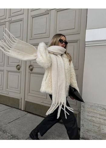 Puffy Chic Premium Soft Buklet Atkı Yeni - Görsel 2