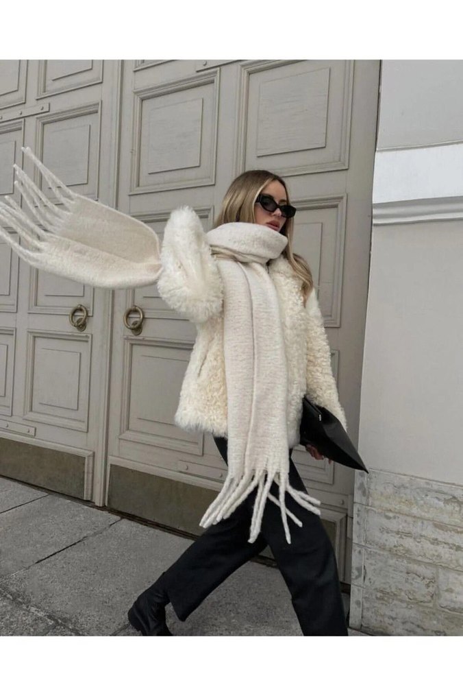 Puffy Chic Premium Soft Buklet Atkı Yeni - Görsel 2