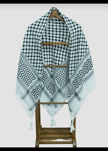 Püsküllü Keffiyeh Puşi Orijinal 140×140 - Görsel 6