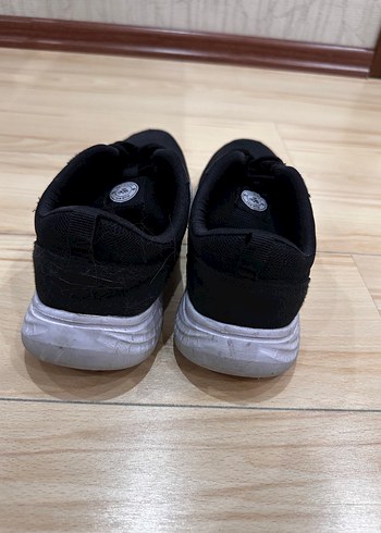 Hummel Siyah Spor Ayakkabı Elastik Detaylı - Görsel 3