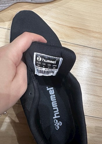 Hummel Siyah Spor Ayakkabı Elastik Detaylı - Görsel 4