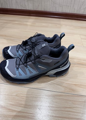 Gri Bağcıklı kadın Outdoor Spor Ayakkabı - Görsel 4