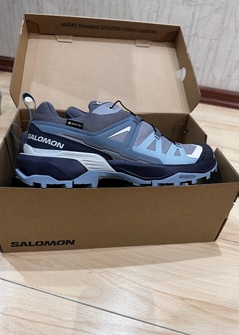 Gri Bağcıklı kadın Outdoor Spor Ayakkabı - Görsel 2