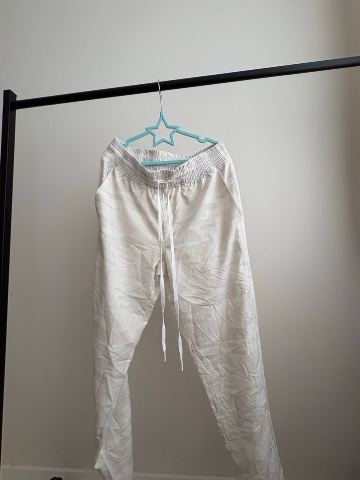 Beyaz kamuflaj  Kadın Pantolon - Görsel 2