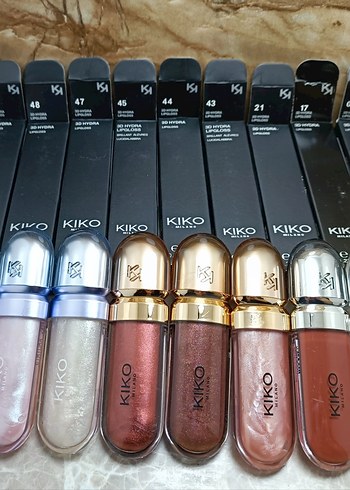 KIKO Parlak Çok Renkli Dudak Parlatıcısı Glos
