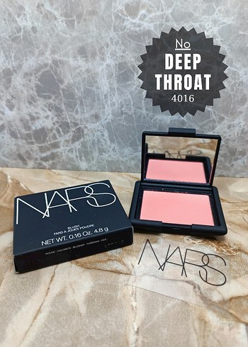 NARS No Deep Throat Allık 4.8g