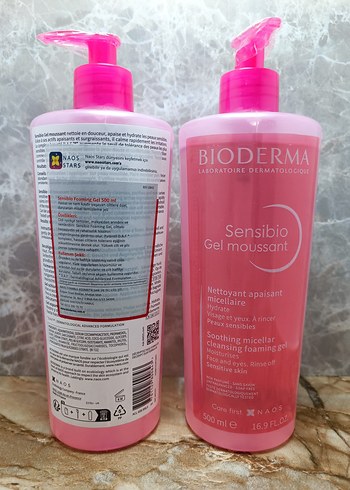 Bioderma Sensibio Köpüren Temizleyici Jel 500 ml