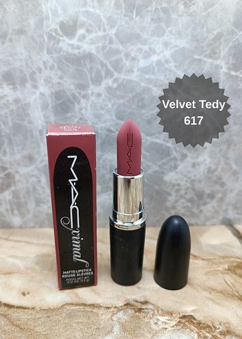 MAC Velvet Tedy 617 Mat Ruj