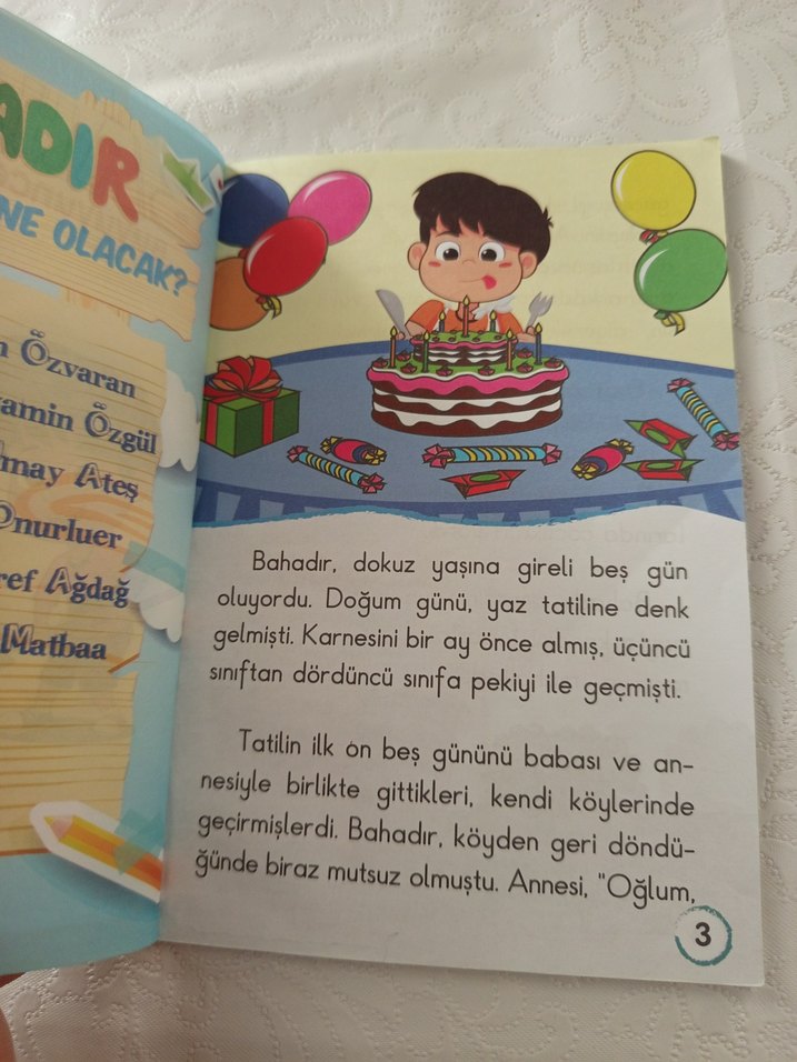 Bahadır - Büyüyünce Ne Olacak? Çocuk Kitabı - Görsel 2