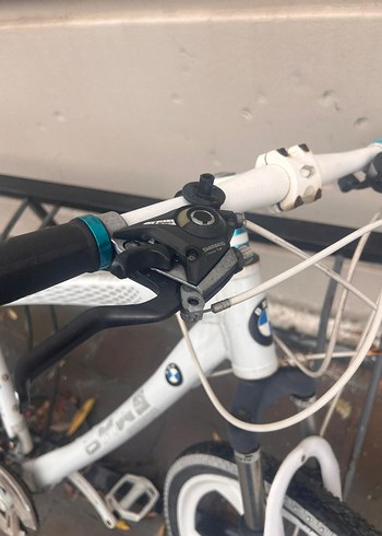 Beyaz Gri İki Tekerlekli Bisiklet - Görsel 7