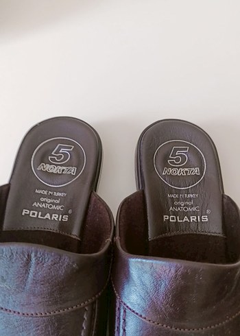 Kahverengi Erkek Ev Terliği - Görsel 5