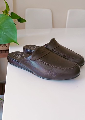 Kahverengi Erkek Ev Terliği - Görsel 2