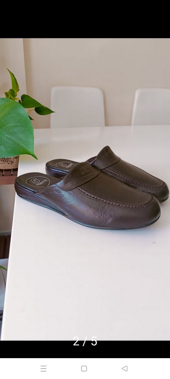 Kahverengi Erkek Ev Terliği - Görsel 2