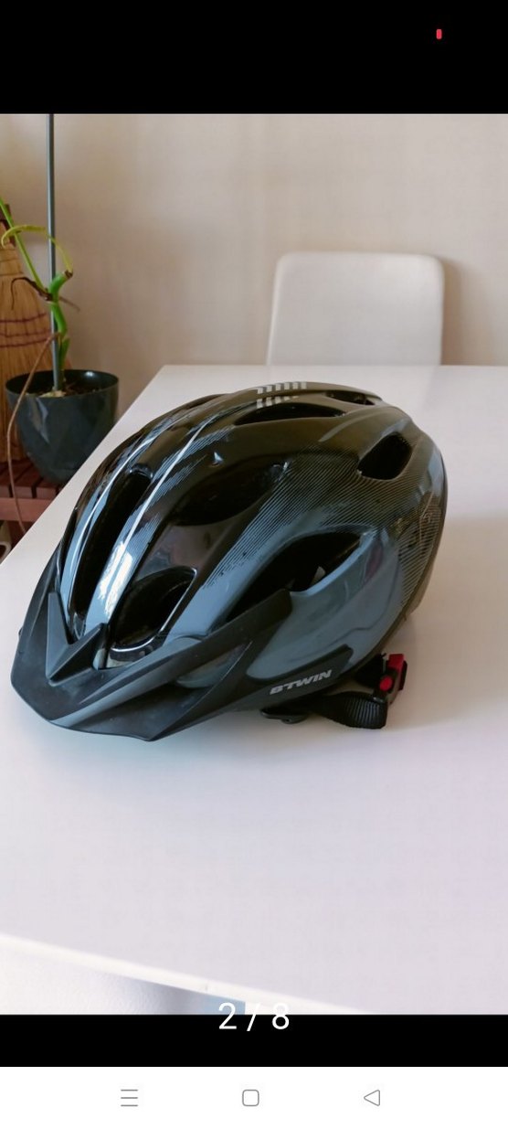 Siyah Kask, Kayışlı, Gotik Tarz - Görsel 2