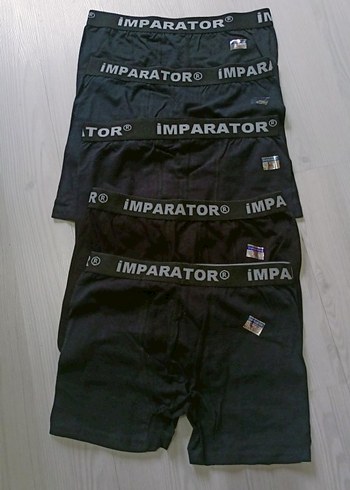 Siyah Erkek Boxer - İmparator Marka