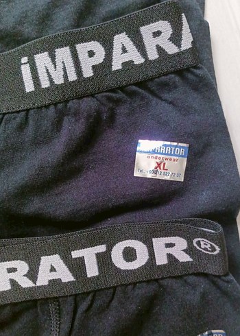 xl Beden Siyah Erkek Boxer - İmparator Marka