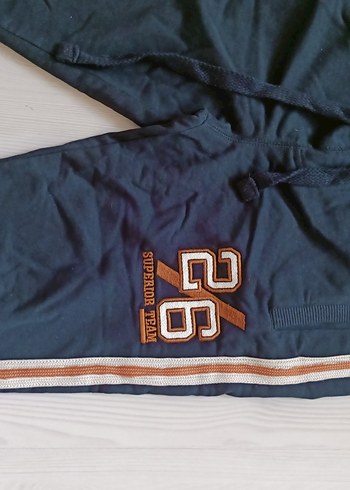 Erkek Bel Detaylı Gri Eşofman Altı - Görsel 2