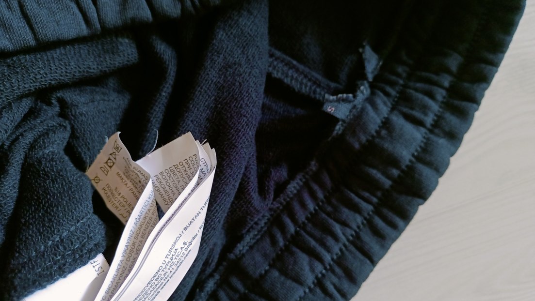 Erkek Bel Detaylı Gri Eşofman Altı - Görsel 3