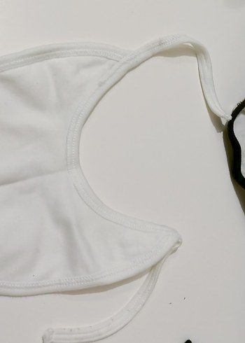 Beşiktaş Baskılı Beyaz Bebek Önlüğü - Görsel 5