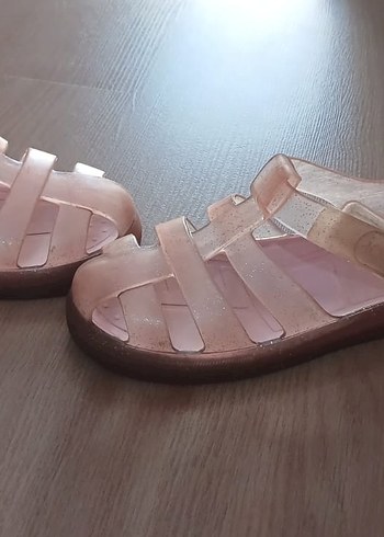 Kız Çocuk Şeffaf Sandalet