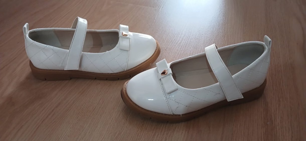 Kız Çocuk Siyah Fiyonk Detaylı Babet Ayakkabı - Görsel 4