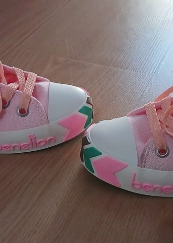 diğer Beden pembe Renk Pembe Bağcıklı Kız Çocuk Spor Ayakkabı