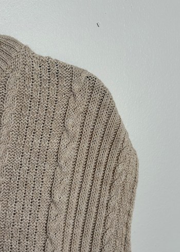 l Beden ten rengi Renk Suud Collection Bej Kadın Örgü Süveter