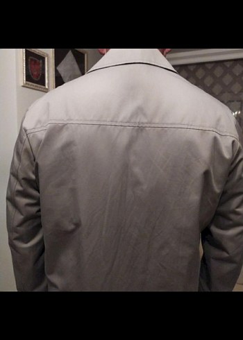 Bej Erkek Fermuarlı Ceket - Görsel 5